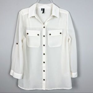 Women’s Maurice’s long sleeve Blouse XS